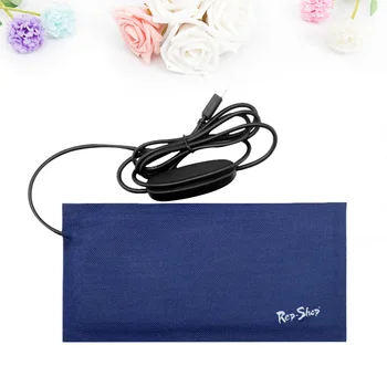 

Cute Pet USB Electric Blanket Waterproof Constant Temperature Heating Pad Size S Blue