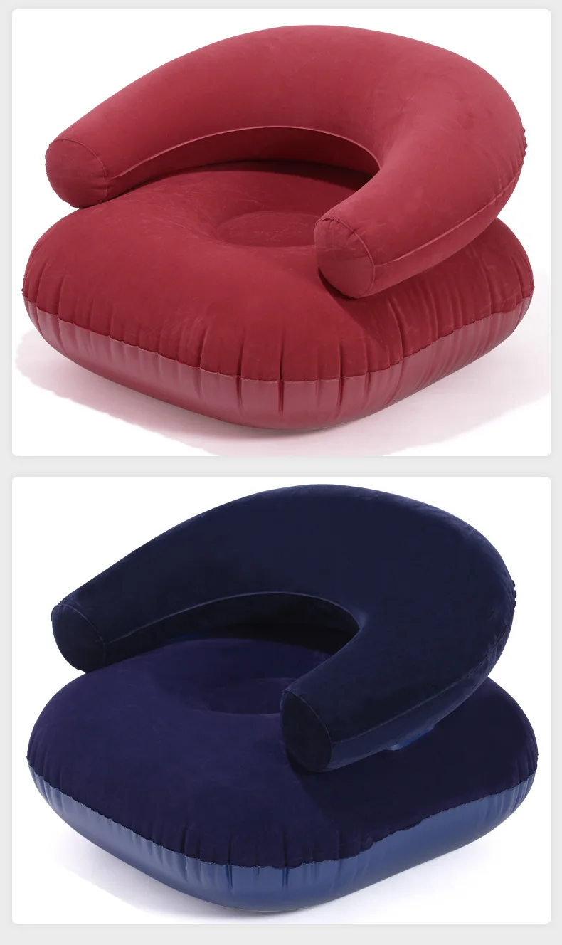 Intime Beanbag Повседневный надувной диван-кровать милый креативный складной диван для одного человека wu xiu yi