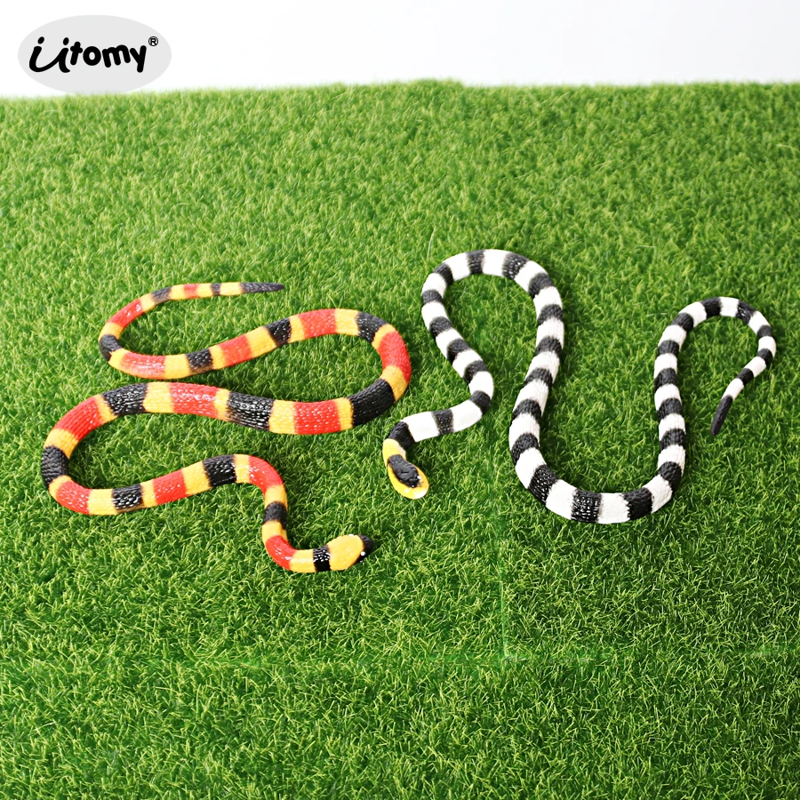 Warna Warni Liar Makhluk Luar Biasa Batubara Ular Bayi Realistis Tangan Dicat Mainan Model Patung Kolektor Dekorasi Hadiah Aksi Figur Aliexpress