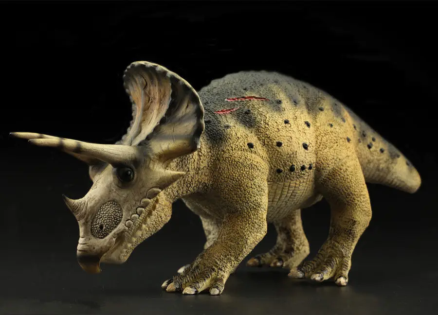Фигурка динозавра Юрского периода Triceratops Ceratops реалистичная модель животного