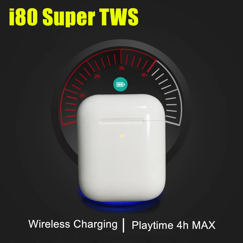 

Original i80 Super TWS bluetooth wireless earphones pop up earbuds PK i10 tws i80 i30 i20 i60 tws i12