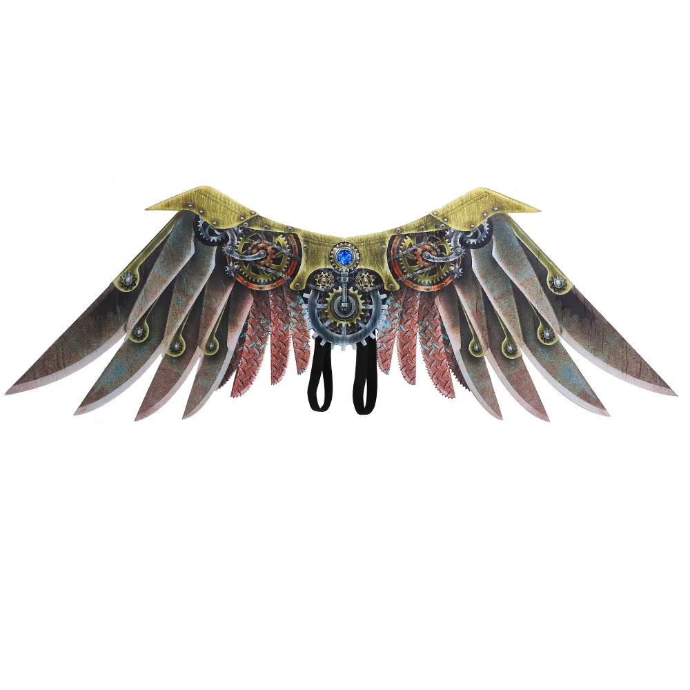 

Mechanical Wings Halloween Carnival Dressed Up Props Punk Style Cosplay Accessories