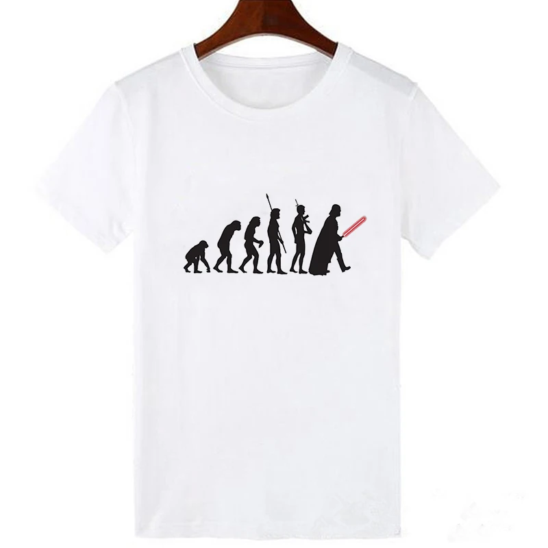 19bk304-white Oversized T Shirt Funny Tops Jedi Anime Print Short Sleeve Harajuku Summer Top Star Wars Women T-shirt Plus Size Women - Цвет: 19bk304-white