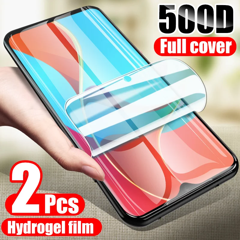 

ZNP 2pcs Hydrogel Film For Xiaomi 9 9T Pro SE Note 10 Pro Screen Protector on the For Xiaomi A3 A2 Lite CC9 CC9E Protective Film