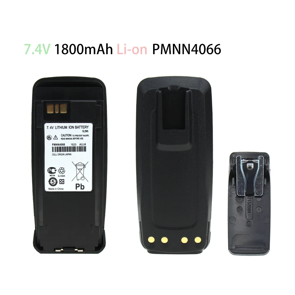 Запасная батарея для Motorola mototrbo DP3400-для Motorola PMNN4065 PMNN4066 PMNN4066A два-аккумулятор для системы радиосвязи