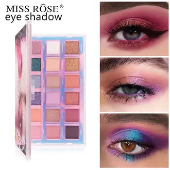 

18 Colors Water Inverse Eyeshadow Palette Pearlescent Matte Glitter Eye Shadow Waterproof And Non-smudge Eyeshadow