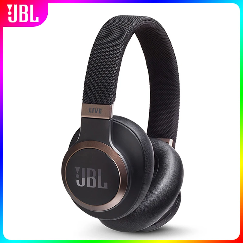 JBL LIVE 650BTNC Wireless Bluetooth Headphones Noise Cancelling AI Smart Voice Assistant Earphone Gaming Sports Gym Headset