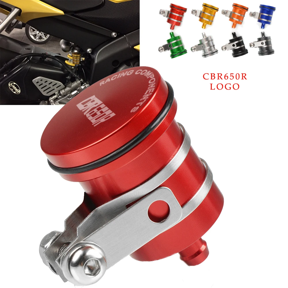 Motorcycle Brake Fluid Reservoir Clutch Tank Cylinder Master Oil Cup For Honda HONDA CBR650R CBR650 R CB650R CB650 2019 2020 | Автомобили