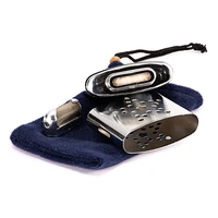 M2EE Mini Refillable Pocket Heater Mini Reusable Hand Warmer Zinc Alloy Small Warmer Burner for Camping Skiing Fishing Hiking 2