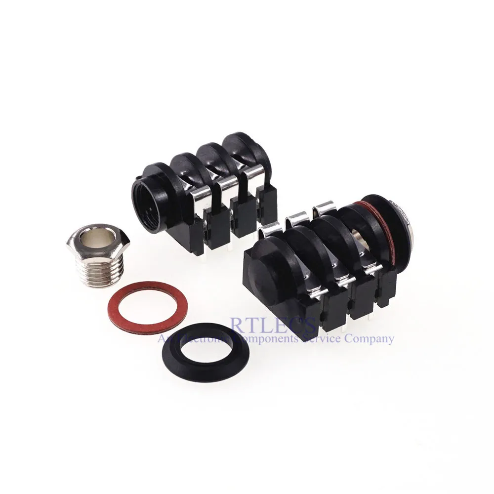 50pcs Gold plated copper 2 5mm 3 pole with Belt clip Plug Male Headphone Jack Audio Connector For 4mm Cable Adapter