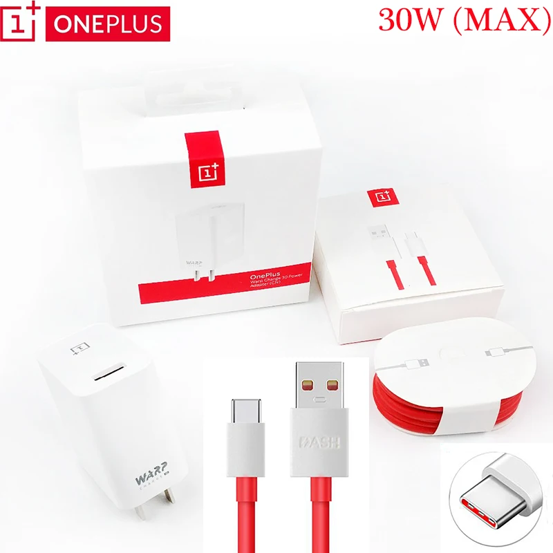 Oneplus 7T Warp Charge 30T зарядное устройство,, быстрая зарядка, 5В 6А, адаптер питания для путешествий, для one plus 7T pro 7 6T 6 5T 5 3t 3