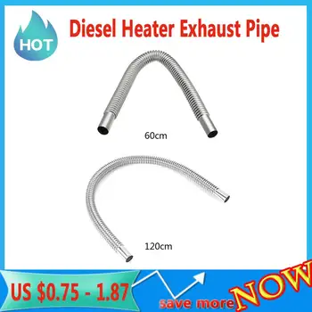 

New Type Car Diesel Heater Exhaust Pipe Stainless Steel Parking Heater Fuel Tank Exhaust Pipe Air Heater Tank Car Accessories