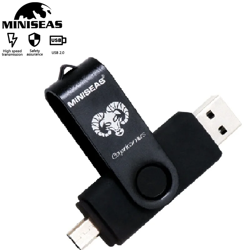 USB флеш-накопитель Miniseas 12 созвездий OTG 128gb 64gb cle usb флеш-накопитель 32gb Pendrive 16gb 8gb 4 gb USB 2,0 memory stick