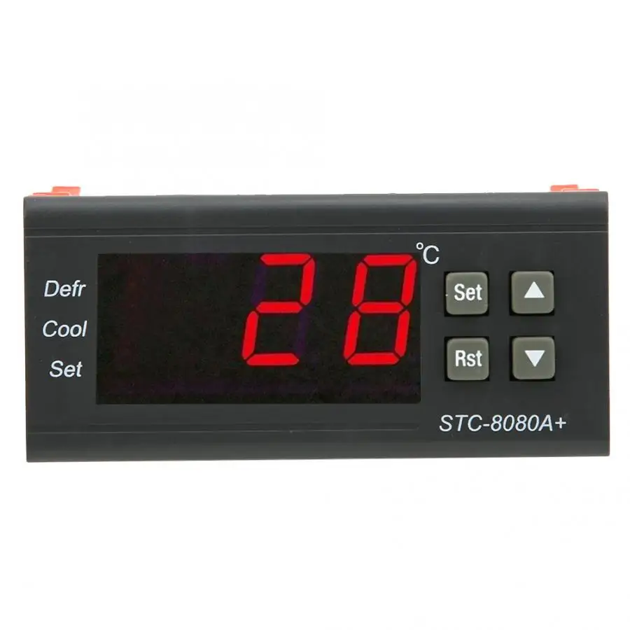 Meteo Station STC-8080A+ Digital Thermostat Refrigerating Defrosting Alarming Temperature Controller Termometro | Инструменты