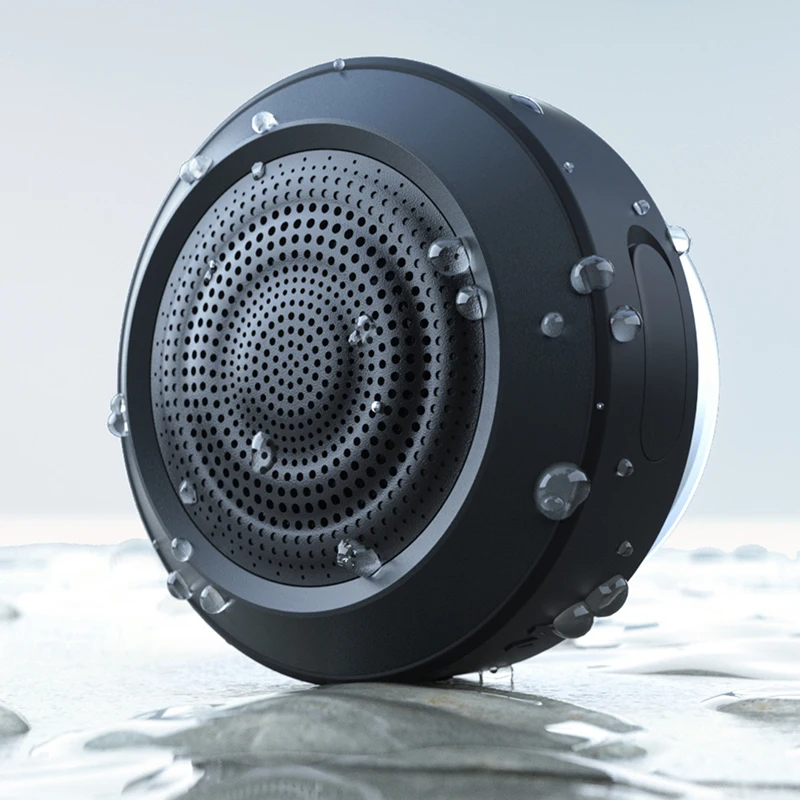mifa A4 bluetooth shower speaker IPX7 warterproof wireless portable bluetooth 5.0 with Calls Handsfree speaker|Portable Speakers| - AliExpress
