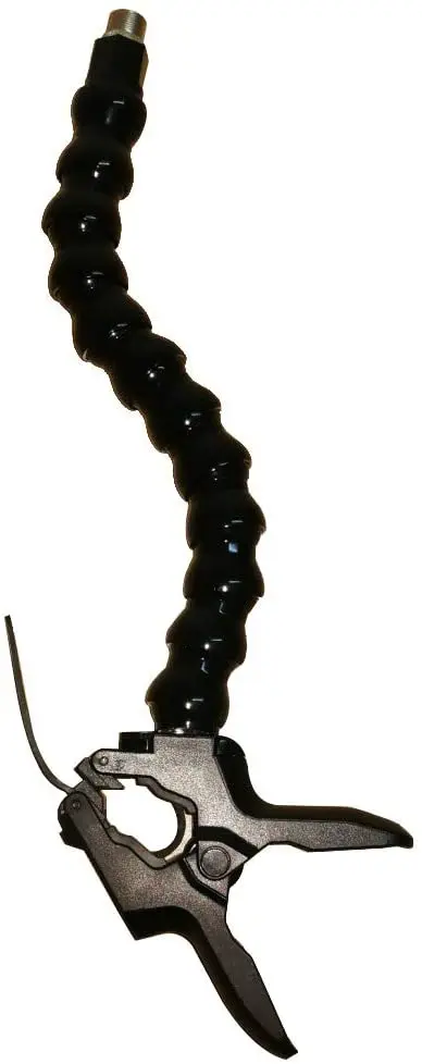 

Table Mic Clamp Grip with 5/8"-27 Thread Gooseneck Extension Mount Holder for Microphones Stand, Microphone Stand and Tripods