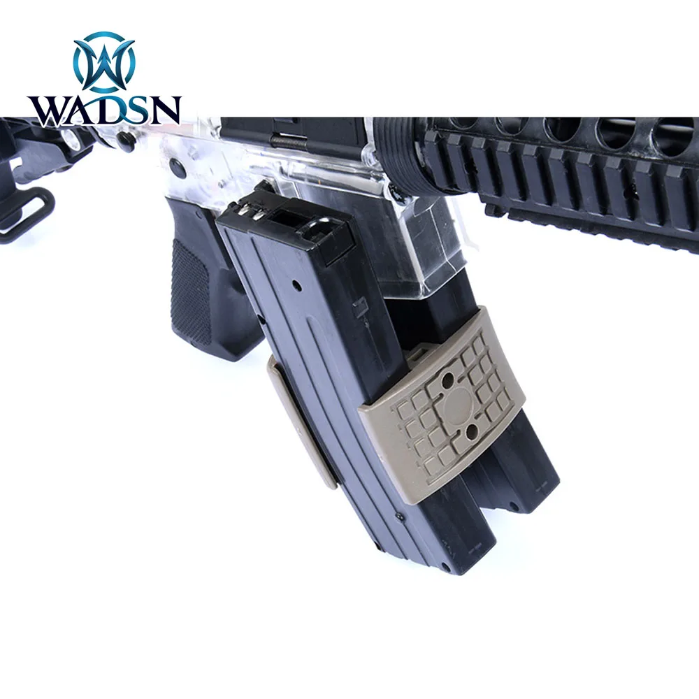 

WADSN Tactical AK Magazine Coupler Clip AK47 AK74 AR15 M4A1 Hunting Rifle Parallel Connector Double Mag Clamp Gun Accessories