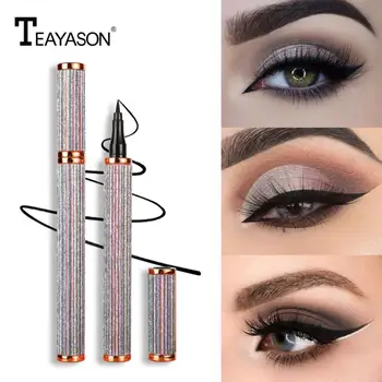 

1Pcs Black Long Lasting Eye Liner Pencil Waterproof Eyeliner Smudge-Proof Quick Drying Cosmetic Beauty Makeup 3D Liquid Eyeliner