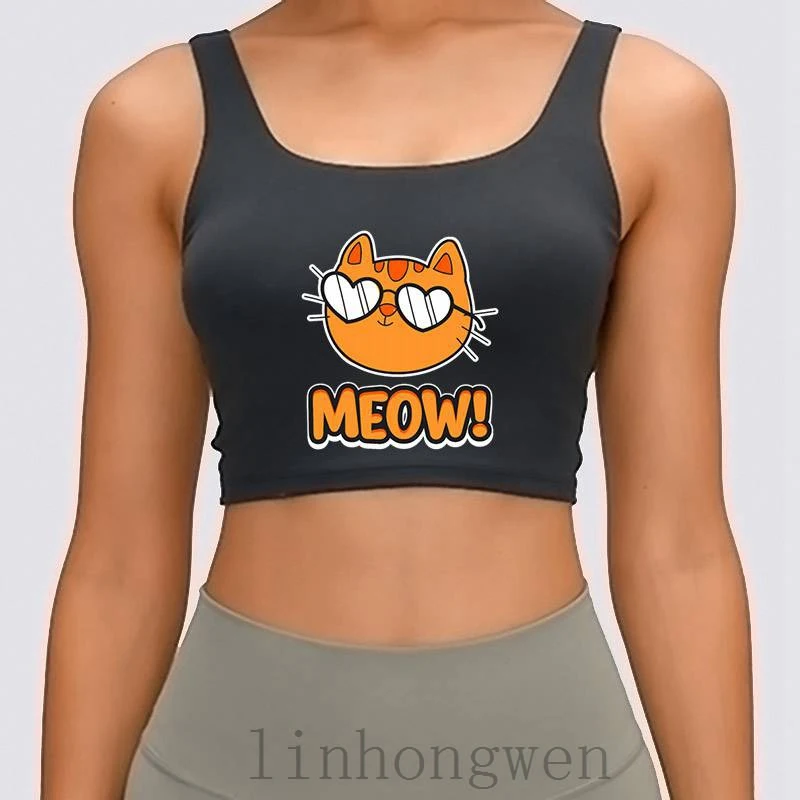 Cats Kitten Puss Kitten Pet Women Tank Top Loose Summer Style S XL New