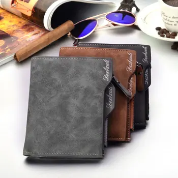 

Wallet Card Holder Purse Bit Driving Documents New Korean Retro Men PU Leather S Short Medium Soft 2 Fold P820 Style Solid