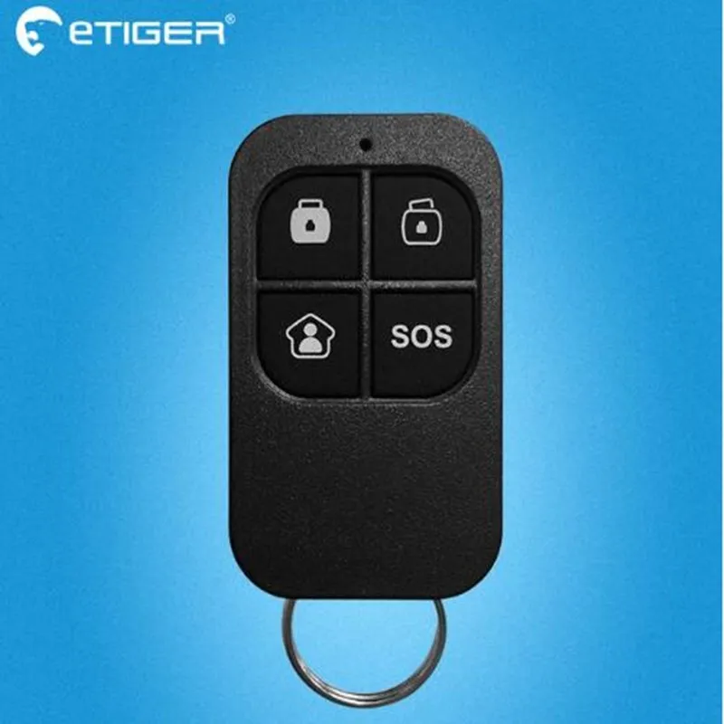 ES-RC01 433Mhz Wireless Remote Controller For Etiger Alarm System S4 GSM Alarm System