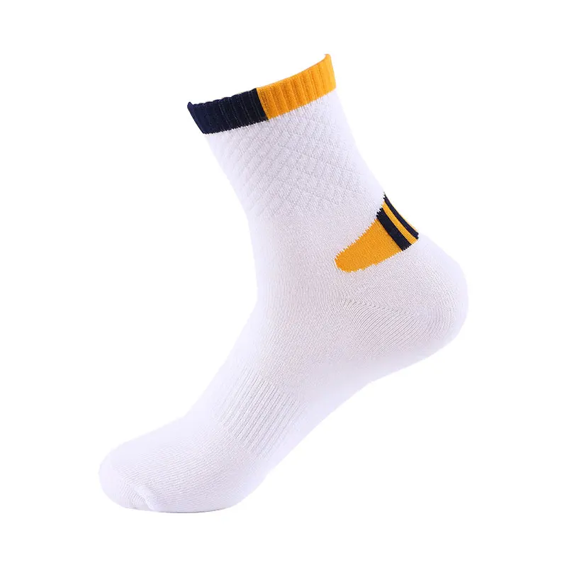 Новые мужские носки для спорта на открытом воздухе runninhg, мягкие хлопковые носки для футбола, Походов, Кемпинга, велоспорта, бега, мужские носки - Цвет: CWY