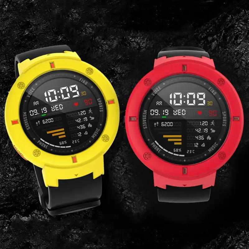 

Protective Case Cover Protector Frame Shell Accessories Durable Slim for Amazfit Verge Smart Watch 50PF