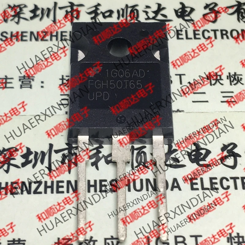 Новый оригинальный FGH50T65UPD TO-247 650V 50A | Электронные компоненты и принадлежности