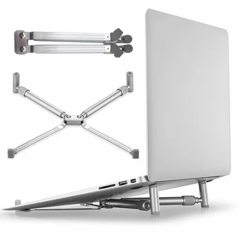 

X Style Adjustable Foldable Aluminum Laptop Stand Desktop Notebook Holder Desk Laptop Stand For 7-15 inch Macbook Pro Air