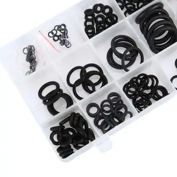 

Replacement O Ring Gaskets Assortment Hydraulic Pipe Seal Black Wear Resistance