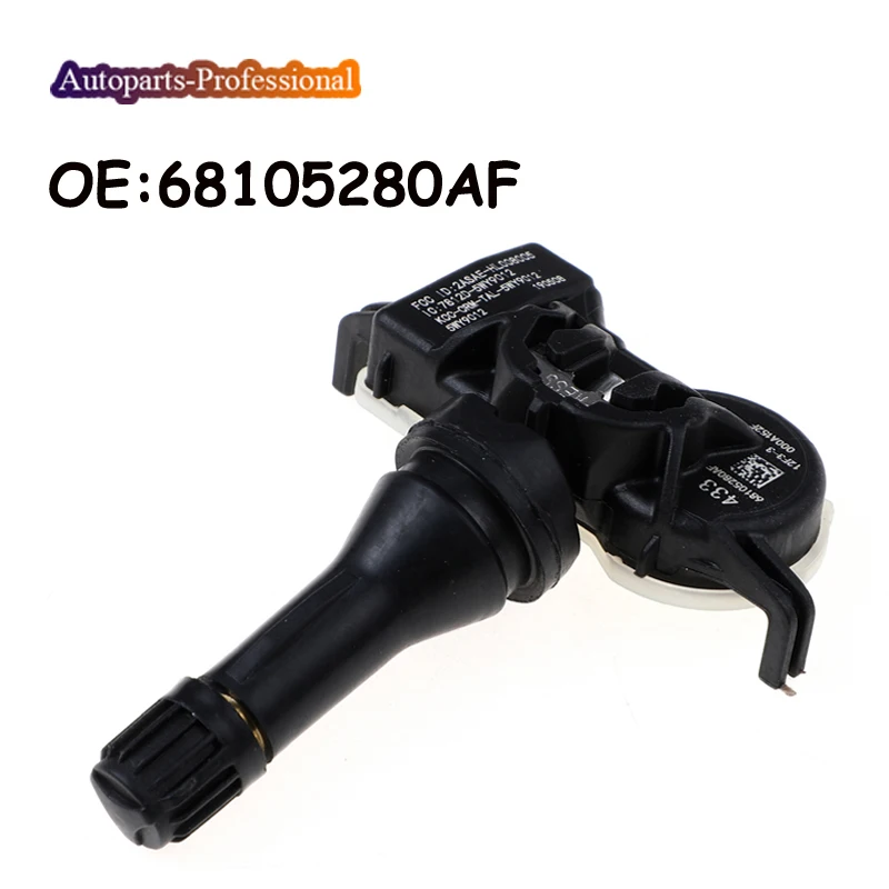 Car For CHRYSLER 300 SEBRING TOWN& COUNTRY DODGE CARAVAN JOURNEY MAGNUM TPMS Tire Pressure Monitoring Sensor 68105280AF 433MHZ