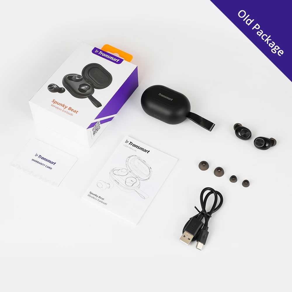 Tronsmart Spunky Beat Bluetooth TWS Earphone APTX Wireless Earbuds with QualcommChip, CVC 8.0, Touch Control, Voice Assistant 