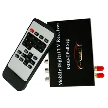 HD Автомобильный ISDB-T цифровой ТВ ресивер Полный Seg с двойным тюнером ТВ ресивер для Бразилии, Чили, Перу, Аргентины, Филиппин, Шри-Ланки