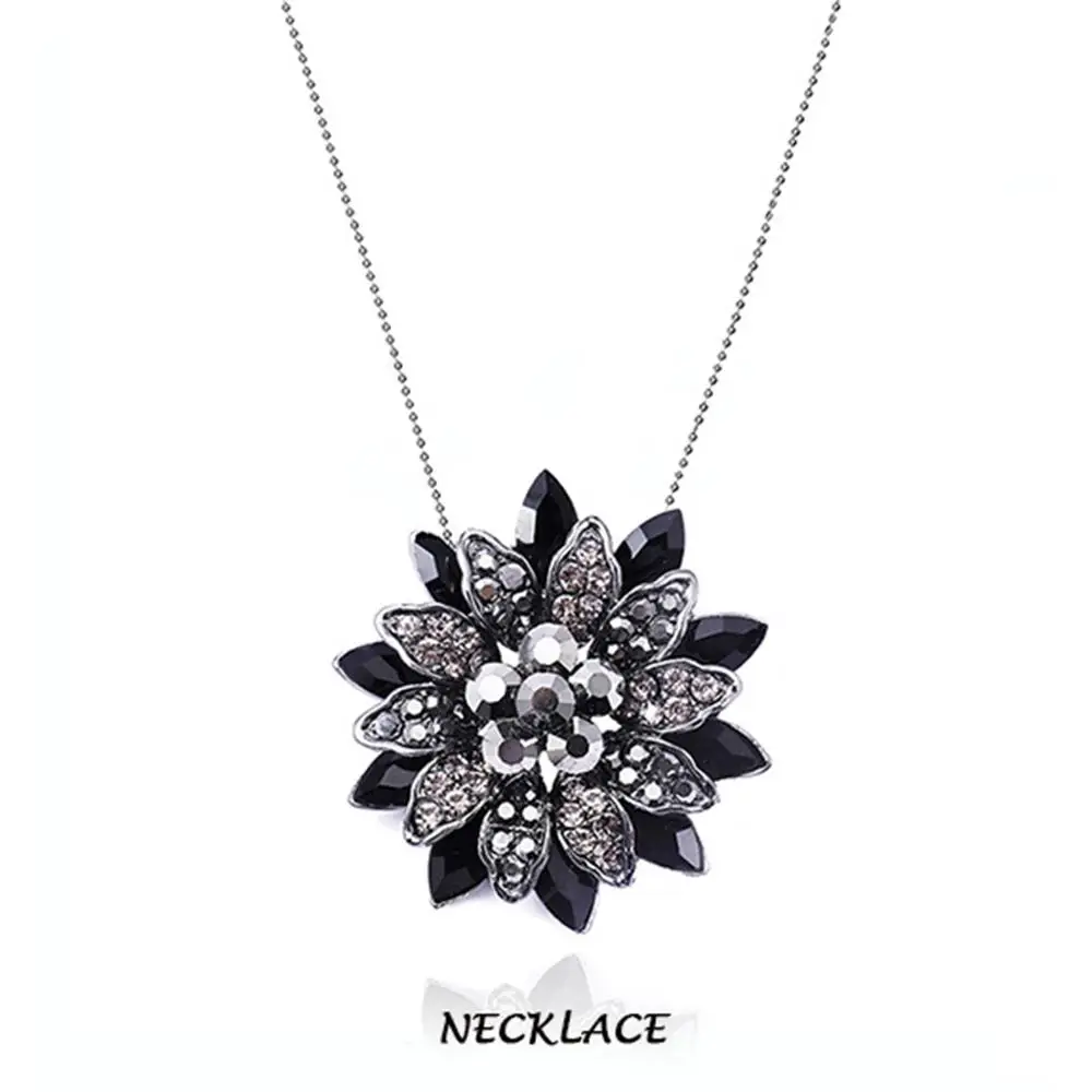 

Spider-Man Far From Home movie black dahlia necklace men&women brooch accessories cosplay necklace Tom Holland MJ lovers gift