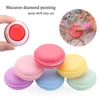 4 pcs/box Diamond Painting Glue Clay DIY Embroidery Cross Stitch Drilling Mud Macaron Storage Box Container Point Drill Tools ► Photo 1/6