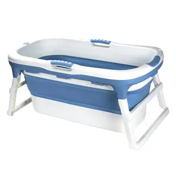 

Adult Bath Bucket Folding Bath Barrel Silica Gel Bath Full-body Thickening Bath Tank Constant Thermal Insulation Full-body House