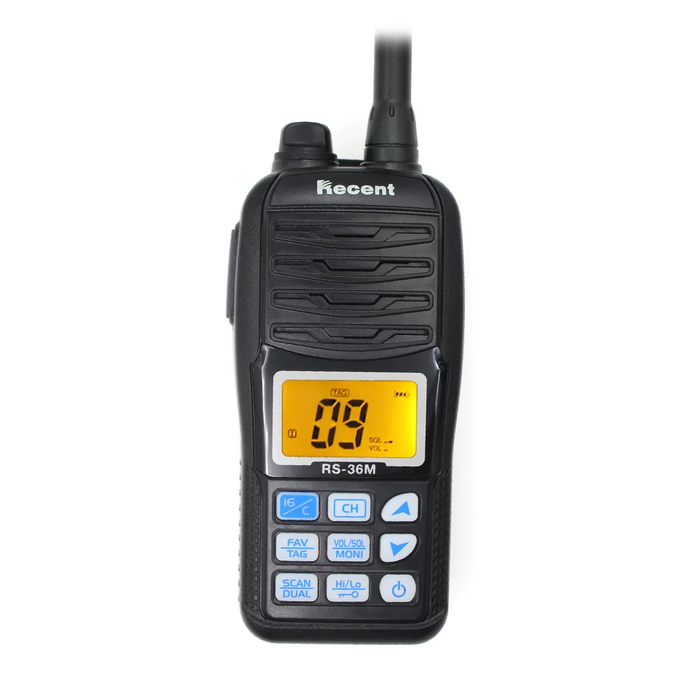 Портативная рация Marine VHF 156 000-161 450 МГц водонепроницаемый IP67 | Мобильные телефоны и