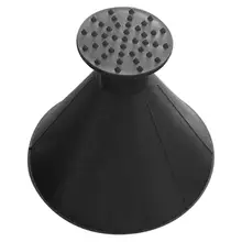 Auto carro mágico janela pára-brisa do carro raspador de gelo em forma funil removedor neve deicer cone ferramenta raspagem um round 7(China)