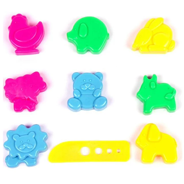 Modeling Clay Tools Molds 36PCS DIY Model Toys Lasunes Sliming Plasticine Playdough Children Gift Toy Kids Air Dry Slimes Tools 4