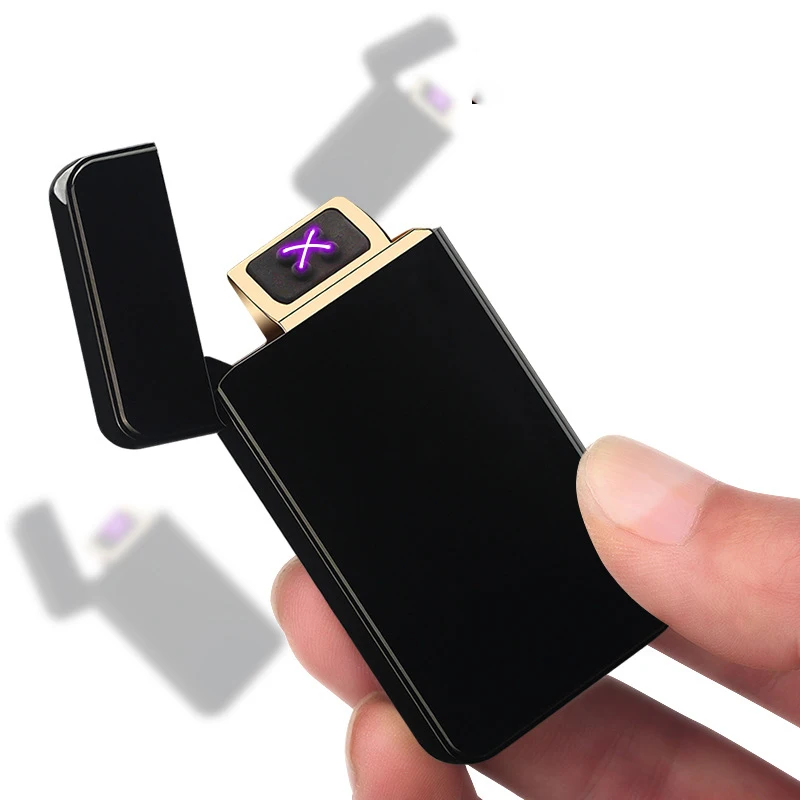 

Gravity Induction Ignition Dual Arc USB Portable Environmental Protection Charging Lighter Windproof and Flameless Cigar Lighter