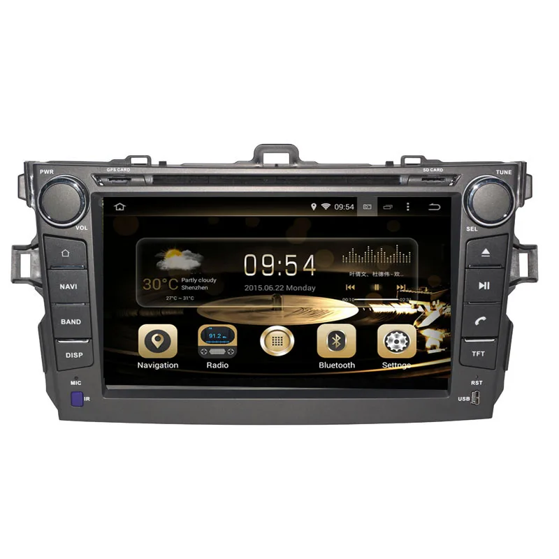 Android 9 0 Восьмиядерный PX6/PX5/px30 подходит для TOYOTA COROLLA AURIS автомобильный dvd-плеер