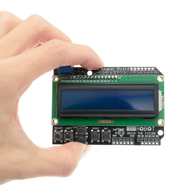ЖК экран с клавиатурой дисплей 1602 модуль дисплея для Arduino ATMEGA328 ATMEGA2560 raspberry pi UNO