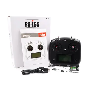 

forFlysky FS-i6 FS I6 2.4G 6CH RC Transmitter Controller FS-IA6B or FS-IA10B Receiver For RC Drone Helicopter Airplane