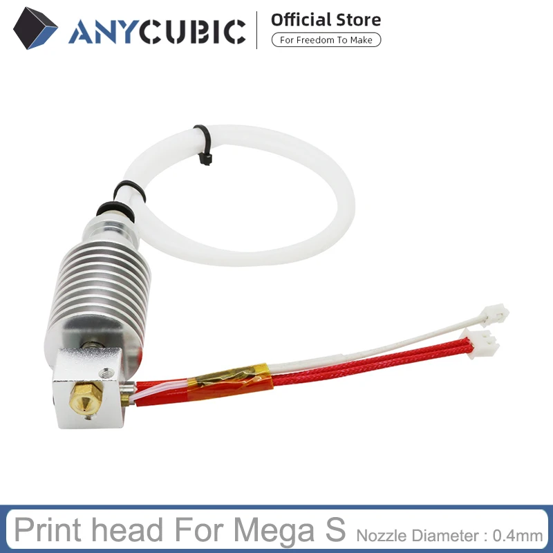 ANYCUBIC 3D принтер аксессуары обновленный прямой тип V5 J head для ANCYUBIC I3 Mega принтер|for 3d