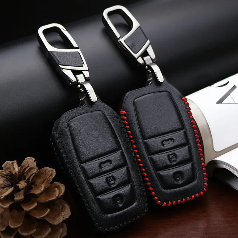 Автомобильный брелок для Toyota Avensis Corolla Prius Camry Vitz RAV4 C-HR Yaris Hilux Fortuner Land Cruiser Verso чехол