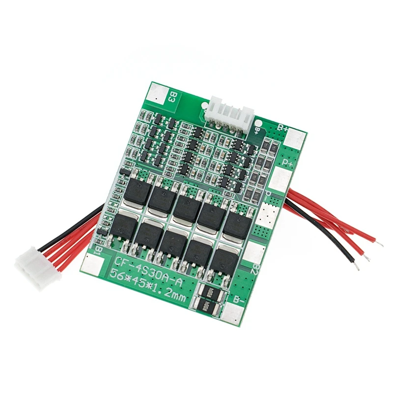 4S 30A 14,8 V литий-ионная батарея 18650 BMS Щит защиты печатной платы баланс интегральные схемы с кабелем