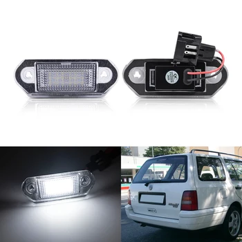 

For VW Golf3 Variant 1H5 Vento 1H2 Jetta For Skoda Octavia 1 1U2/ Combi 1U5 White Canbus SMD Led License Plate Lights Lamp