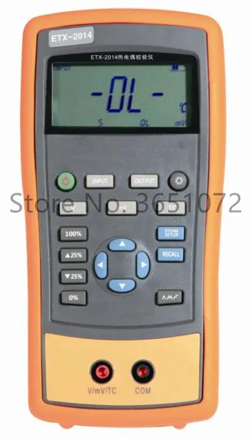 

ETX-2014 Thermocouple Calibrator with Accuracy 0.02
