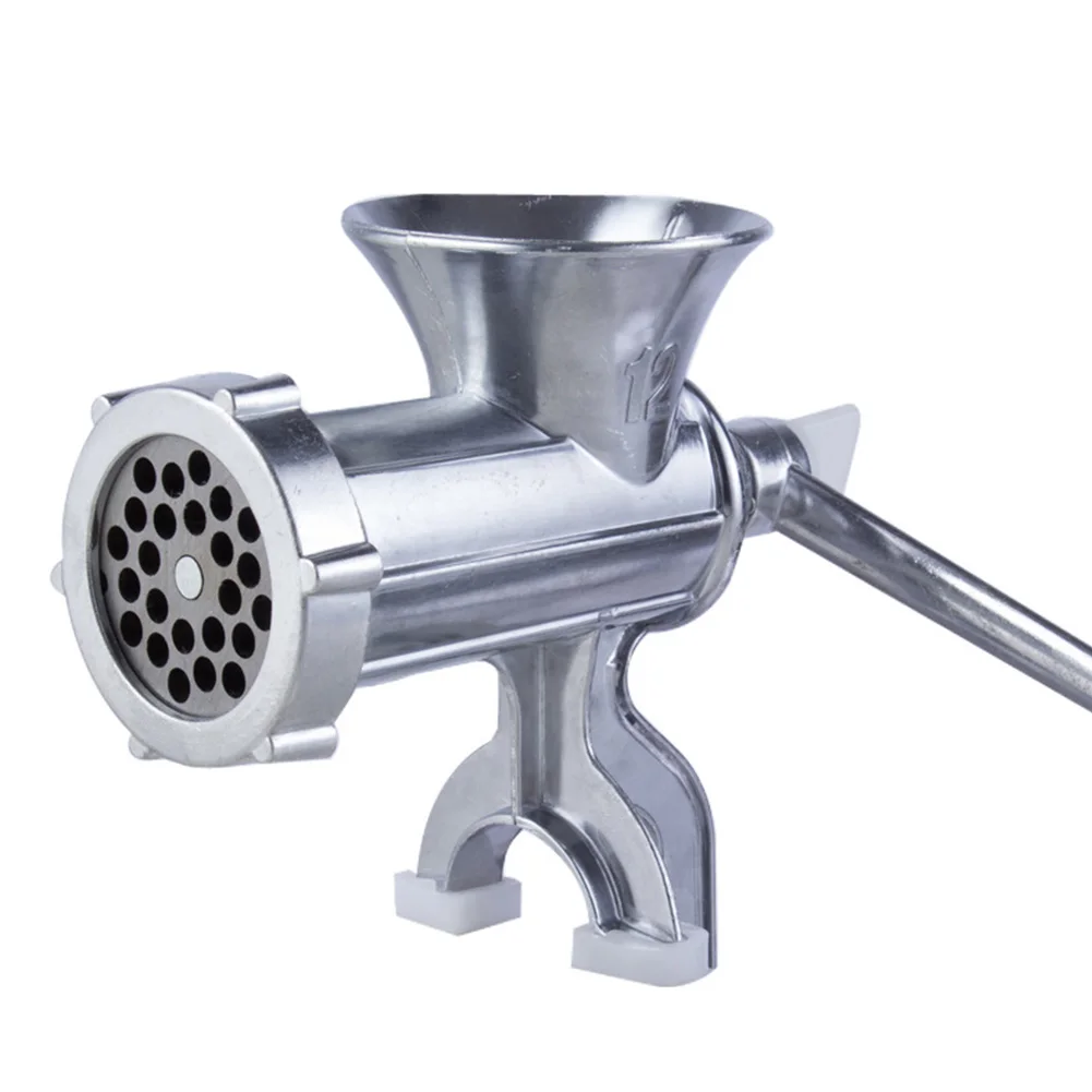 

Sausage Maker Slicer Aluminum Alloy Mincer Hand Cast Meat Grinder Manual Portable Noodles Multifunction Kitchen Cutter Home