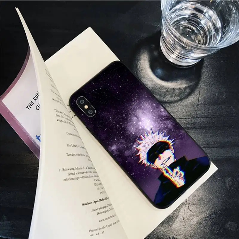 Jujutsu Kaisen Satoru Gojo Phone Case for iPhone 13 11 12 13 mini pro XS MAX 8 7 6 6S Plus X 5S SE 2020 XR case Jujutsu Kaisen Satoru Gojo Phone Case for iPhone 13 11 12 13 mini pro XS MAX 8 7 6 6S Plus X 5S SE 2020 XR case